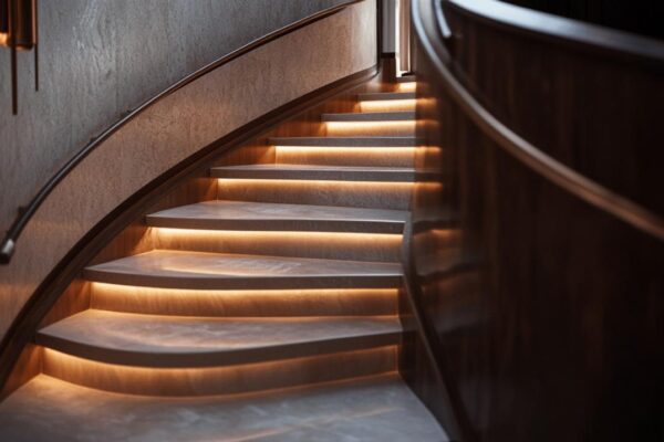 10 solutions d’éclairage LED pour sublimer votre escalier lors de votre décoration d’intérieur : renover son escalier en le personnalisant